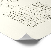 Golden Blooms Poster (Hoek)