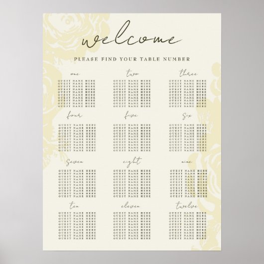 Golden Blooms Poster (Voorkant)