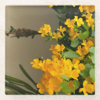 Golden Blossom Beauty Glazen Onderzetter