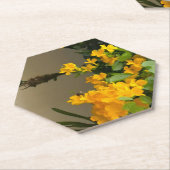 Golden Blossom Beauty Kartonnen Onderzetters (Schuin)