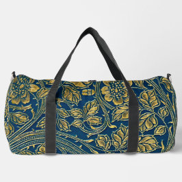 Golden Blossom Elegance Duffle Bag Plunjezak