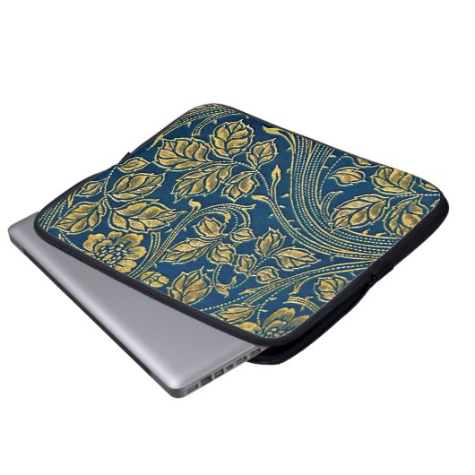 Golden Blossom Elegance Elektronica Tas (Voorkant onderkant)