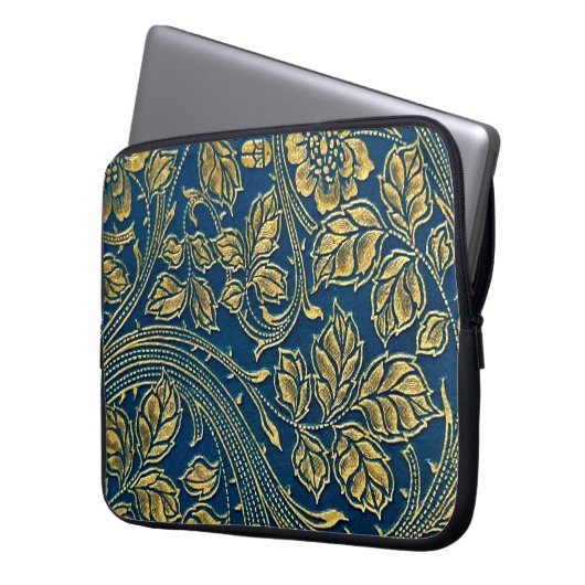 Golden Blossom Elegance Elektronica Tas (Voorkant Links)