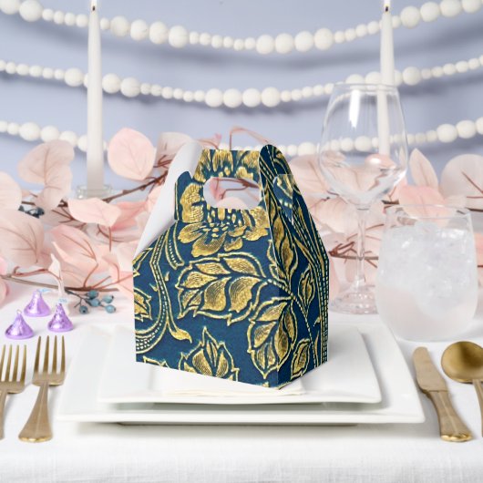 Golden Blossom Elegance Favoriet Box Bedankdoosjes (Huwelijk)