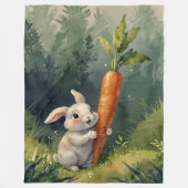 Golden Blossom Elegance  Fleece Blanket Deken (Voorkant)