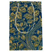 Golden Blossom Elegance Medium Cadeauzakje (Voorkant)