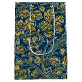 Golden Blossom Elegance Medium Cadeauzakje (Achterkant)