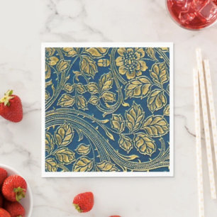 Golden Blossom Elegance Papier servet
