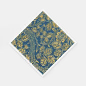 Golden Blossom Elegance Papier servet (Hoek)