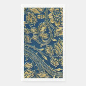 Golden Blossom Elegance  Servet (Voorkant)