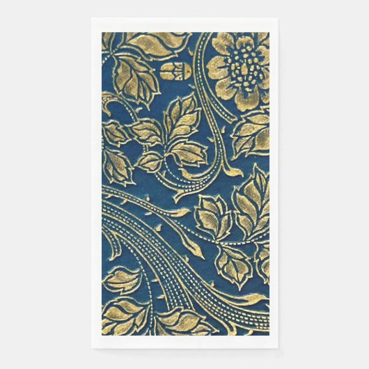 Golden Blossom Elegance Servet (Voorkant)