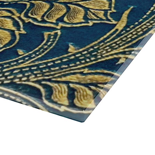 Golden Blossom Elegance   Snijplank (Hoek)