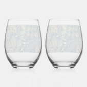 Golden Blossom Elegance Wijnglas Zonder Voet (Achterkant)