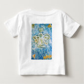 Golden Blue Angel T-shirt (dubbel) (Achterkant)