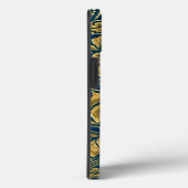 Golden Blue Elegance Case-Mate iPhone Case (Achterkant / Rechts)