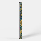 Golden Blue Elegance iPhone Hoesje (Rechterkant)