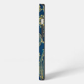Golden Blue Elegance iPhone Hoesje (Linkerkant)