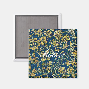 Golden Blue Elegance Magneet