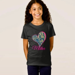 Golden Blue Elegance T-shirt