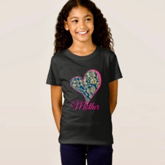 Golden Blue Elegance T-shirt