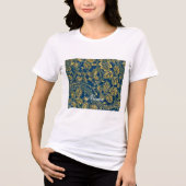 Golden Blue Elegance Tri-Blend Shirt (Voorkant)