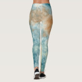 Golden Blue Sky Leggings (Achterkant)