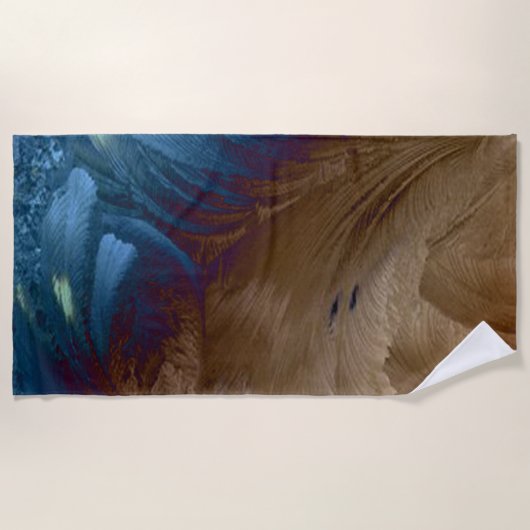 Golden Blue Strandlaken (Voorkant)