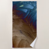 Golden Blue Strandlaken (Voorkant)