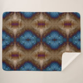 Golden Blues Sherpa Deken (Voorkant (horizontaal))