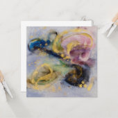 Golden blush dream kaart (Voorkant / Achterkant in situ)