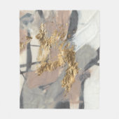 Golden Blush Fleece Deken (Voorkant)
