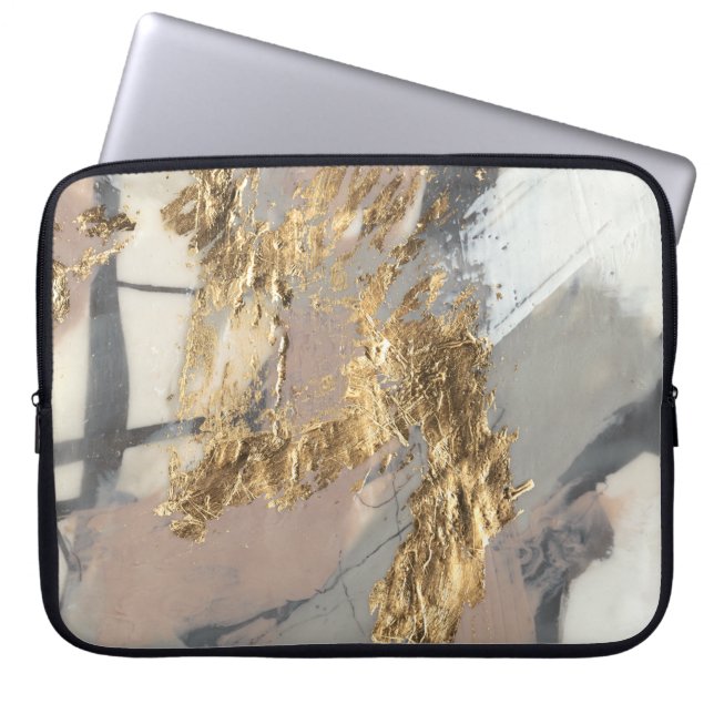 Golden Blush Laptop Sleeve (Voorkant)
