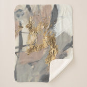 Golden Blush Sherpa Deken (Voorkant)