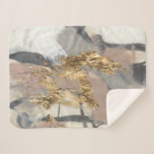 Golden Blush Sherpa Deken (Voorkant (horizontaal))