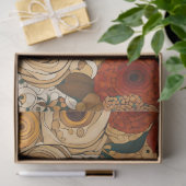 Golden Boho Garden Floral Tissuepapier (Geschenk)