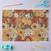 Golden Boho Garden Floral Tissuepapier (Craft)
