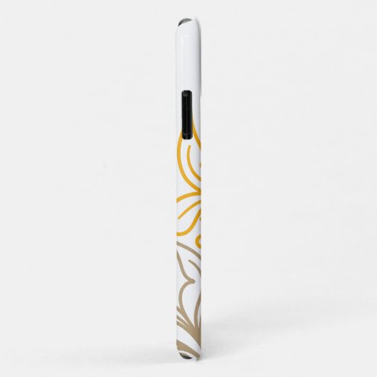 Golden Boho Harvest Leaves Case-Mate iPhone Case (Achterkant/rechts)