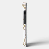 Golden Boho Leaf Design Case-Mate iPhone Case (Achterkant / Links)