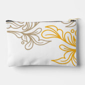 Golden Boho Leaf Design Etui (Achterkant)