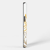 Golden Boho Leaf Design iPhone Hoesje (Rechterkant)