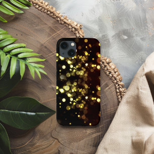Golden Bokeh Lights Fotografie lenzen Case-Mate iPhone Case