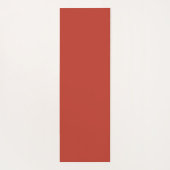 Golden Bokeh op Sinaasappel Rood Yogamat (Achterkant)