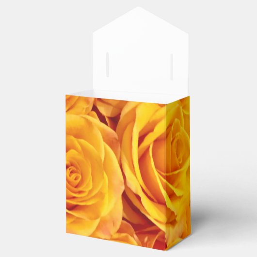 Golden Bold Rozen Bedankdoosjes (Geopend)