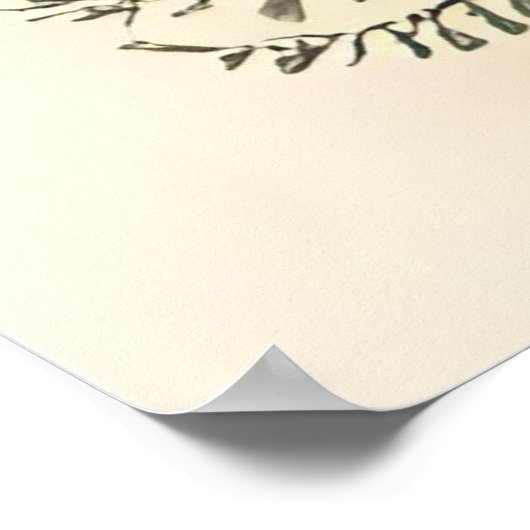 Golden Bond: moeder en kind in bloei Poster (Hoek)