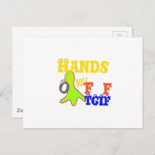 Golden Boo. Girly TGIF Bedankt God zij zijn vrijda Briefkaart (Voorkant / Achterkant)