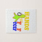 Golden Boo. Girly TGIF Bedankt God zij zijn vrijda Legpuzzel (Horizontaal)