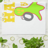 Golden Boo. Girly TGIF Bedankt God zij zijn vrijda Theedoek (Gevouwen)