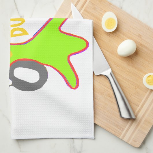 Golden Boo. Girly TGIF Bedankt God zij zijn vrijda Theedoek (Quarter Fold)