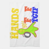 Golden Boo. Girly TGIF Bedankt God zij zijn vrijda Theedoek (Verticaal)