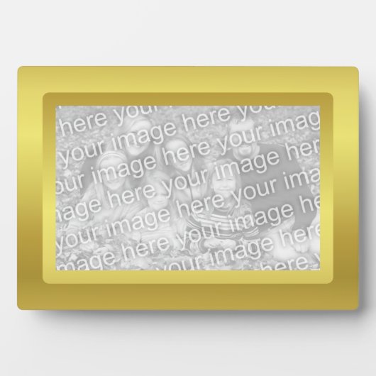 Golden Border Fotoplaat (voorkant)